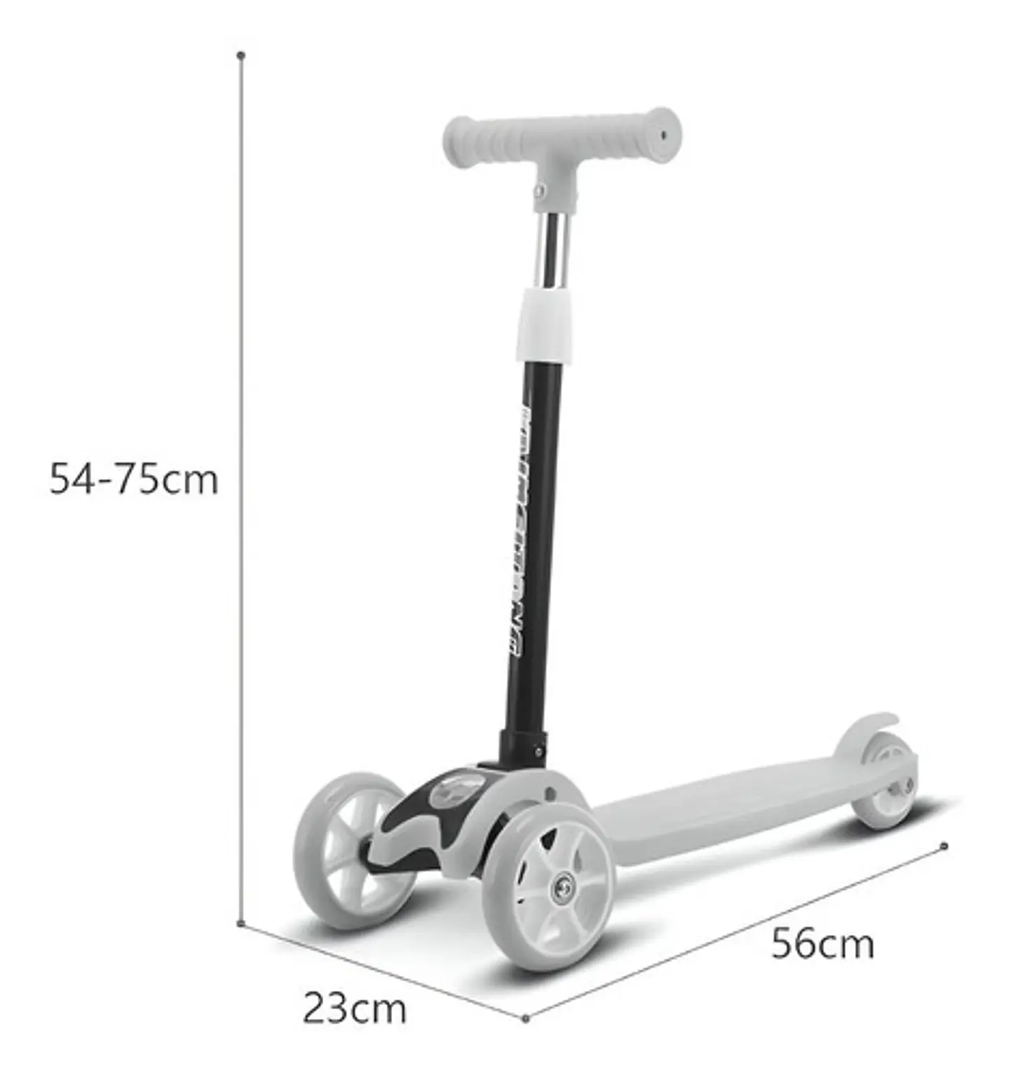Scooter Led Monopatín Triscooter Para Niño 5