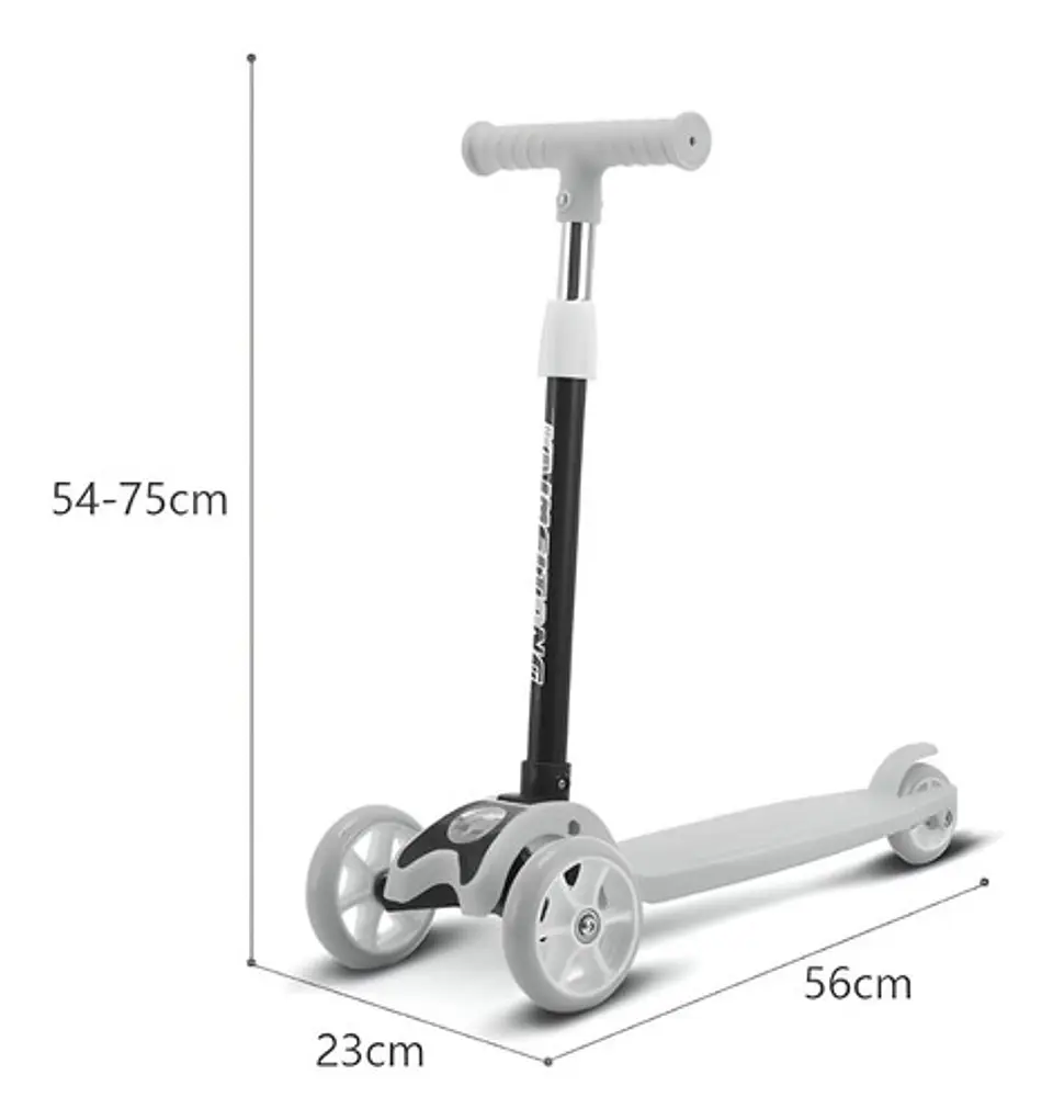 Scooter Led Monopatín Triscooter Para Niño 5