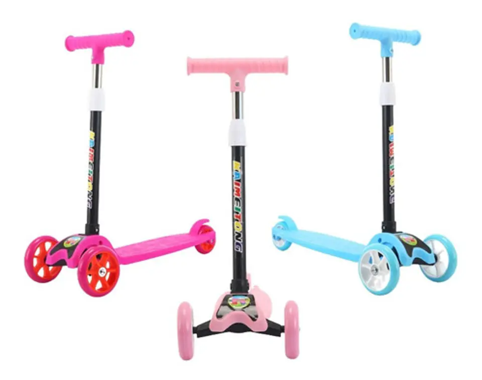 Scooter Led Monopatín Triscooter Para Niño 9