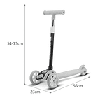 Scooter Led Monopatín Triscooter Para Niño 11