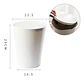 Basurero Con Tapa Para Baño Dormitorio Oficina Cocina - Miniatura 4