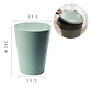 Basurero Con Tapa Para Baño Dormitorio Oficina Cocina - Miniatura 11