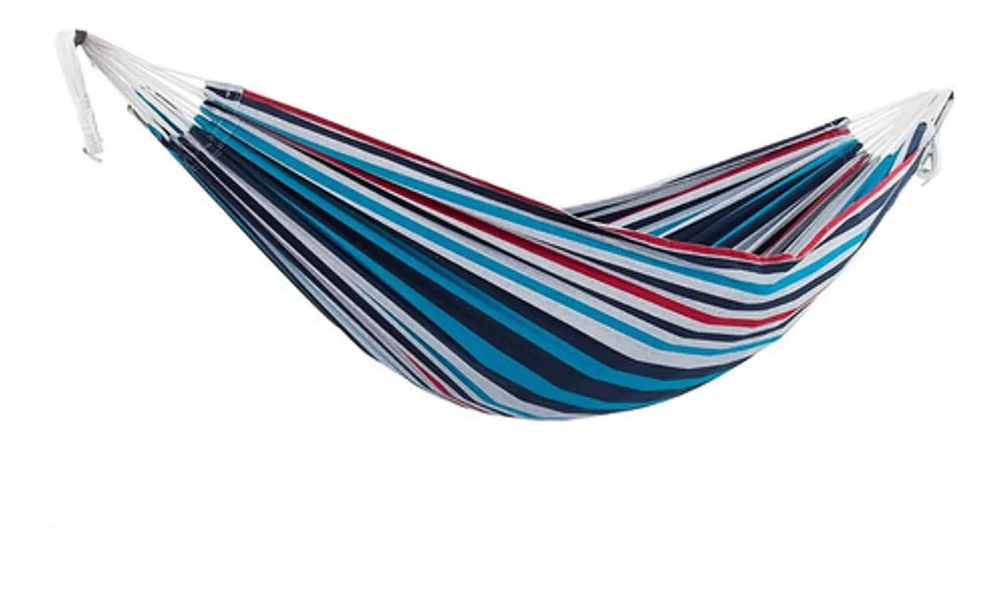 Hamaca 2 Plazas Con Bolso Camping Jardin Casa 190 X 160 Cm 5