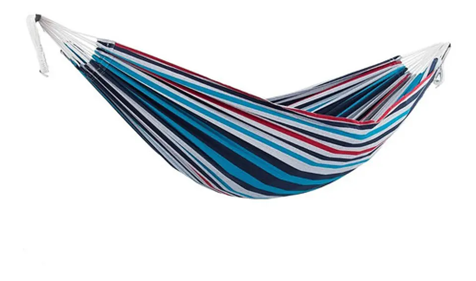 Hamaca 2 Plazas Con Bolso Camping Jardin Casa 190 X 160 Cm 5