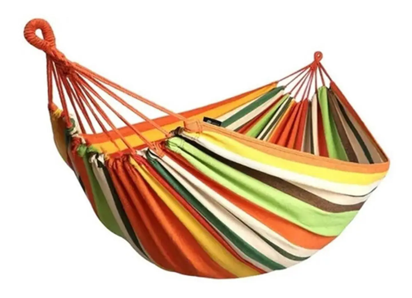 Hamaca 2 Plazas Con Bolso Camping Jardin Casa 190 X 160 Cm 10