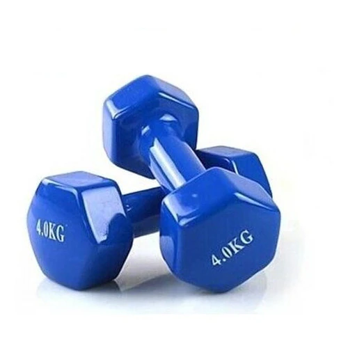 Pack 2 Mancuernas De 4kg C/u (un Par) Antideslizantes 