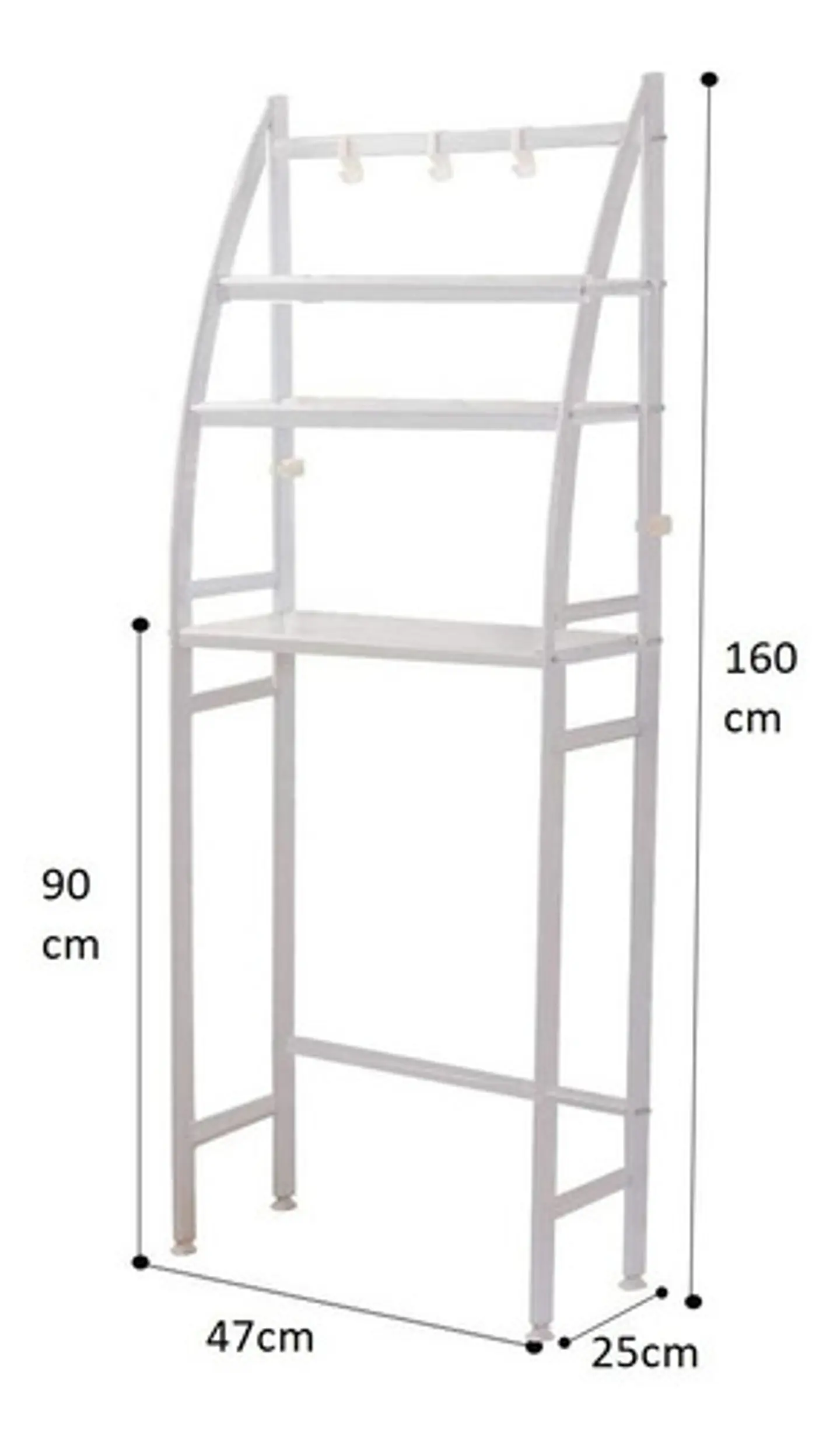 Estante De Baño  Organizador (3 Capas) 2