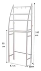 Estante De Baño  Organizador (3 Capas) - Miniatura 2