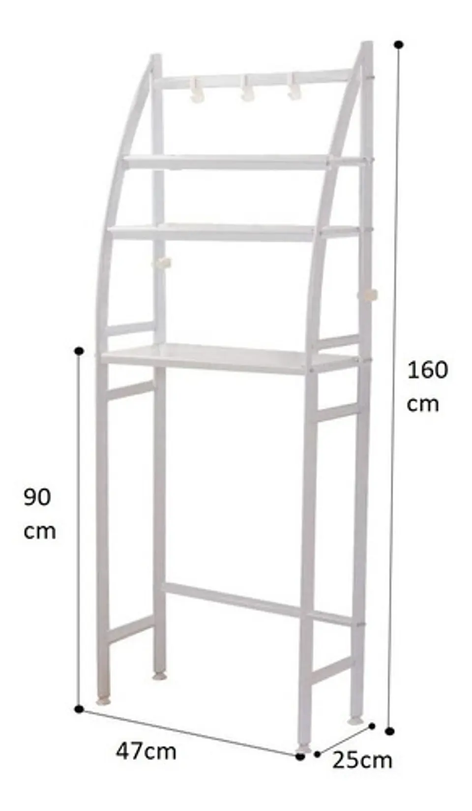Estante De Baño  Organizador (3 Capas) 2