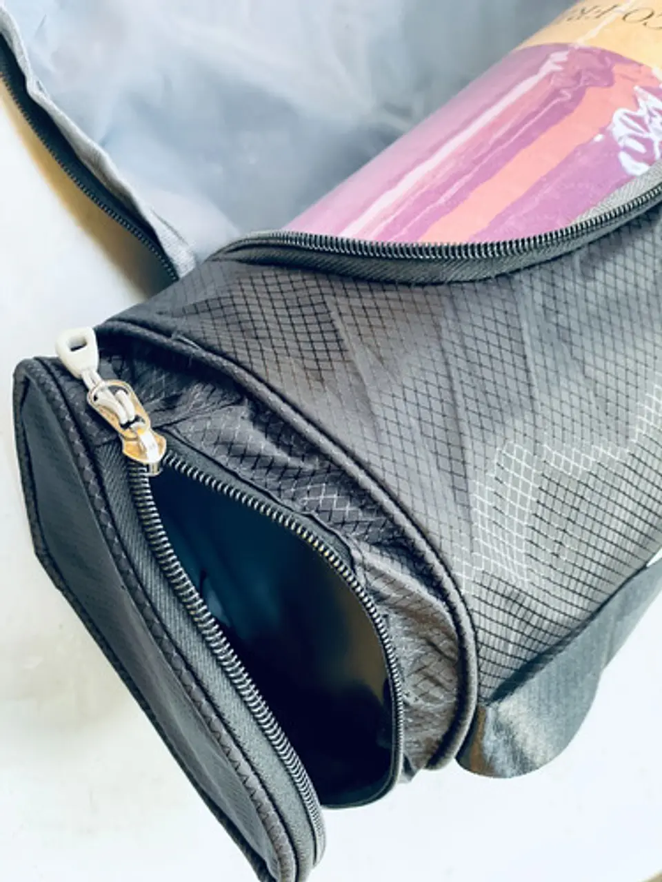 Bolso De Transporte Mat Yoga Tela Impermeable Con Bolsillos  3