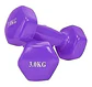 Pack 2 Mancuernas De 3kg C/u (un Par) Antideslizantes  - Miniatura 9