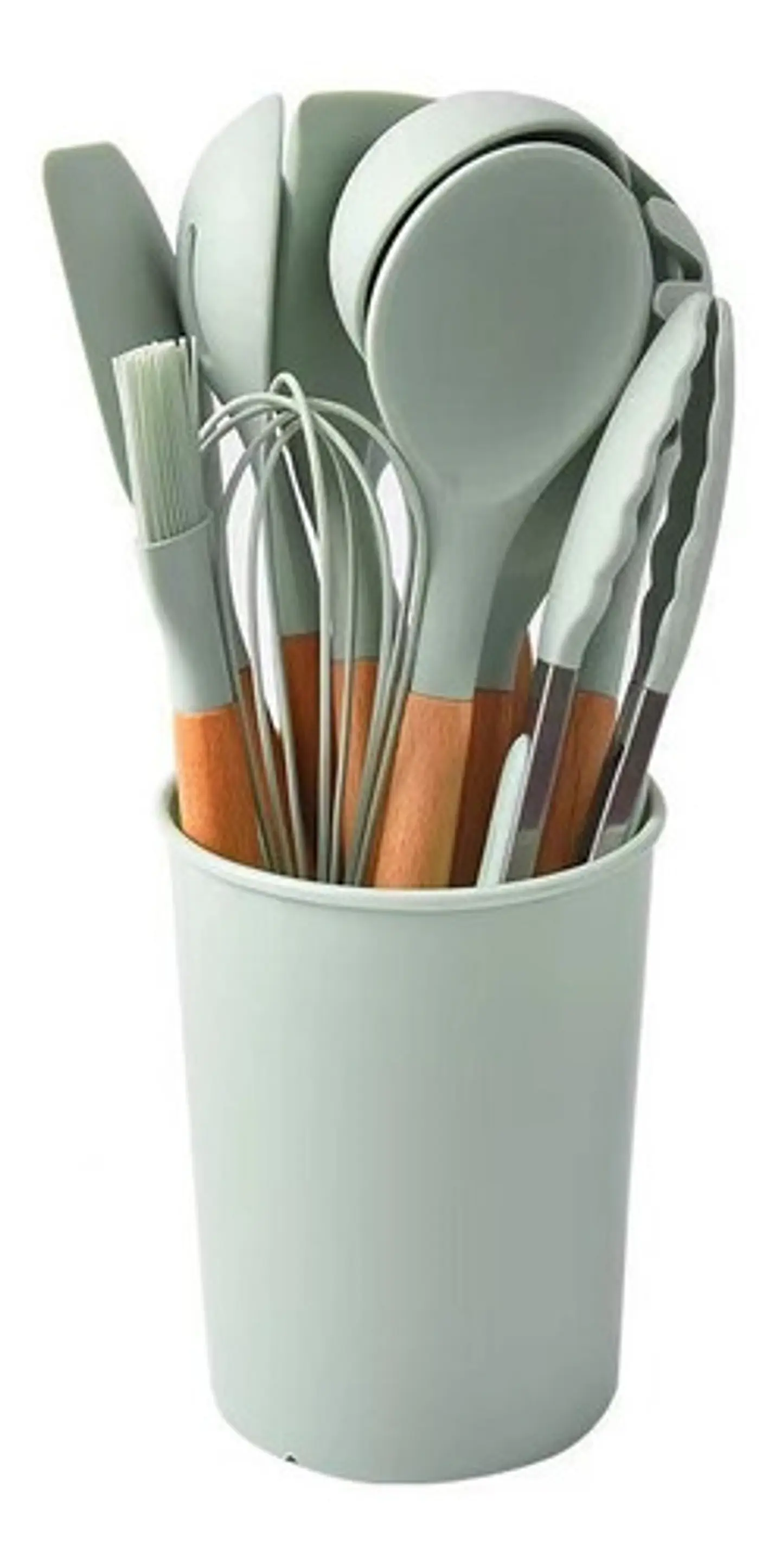 Set 11 Utensilios De Cocina Antiadherentes De Silicona  7