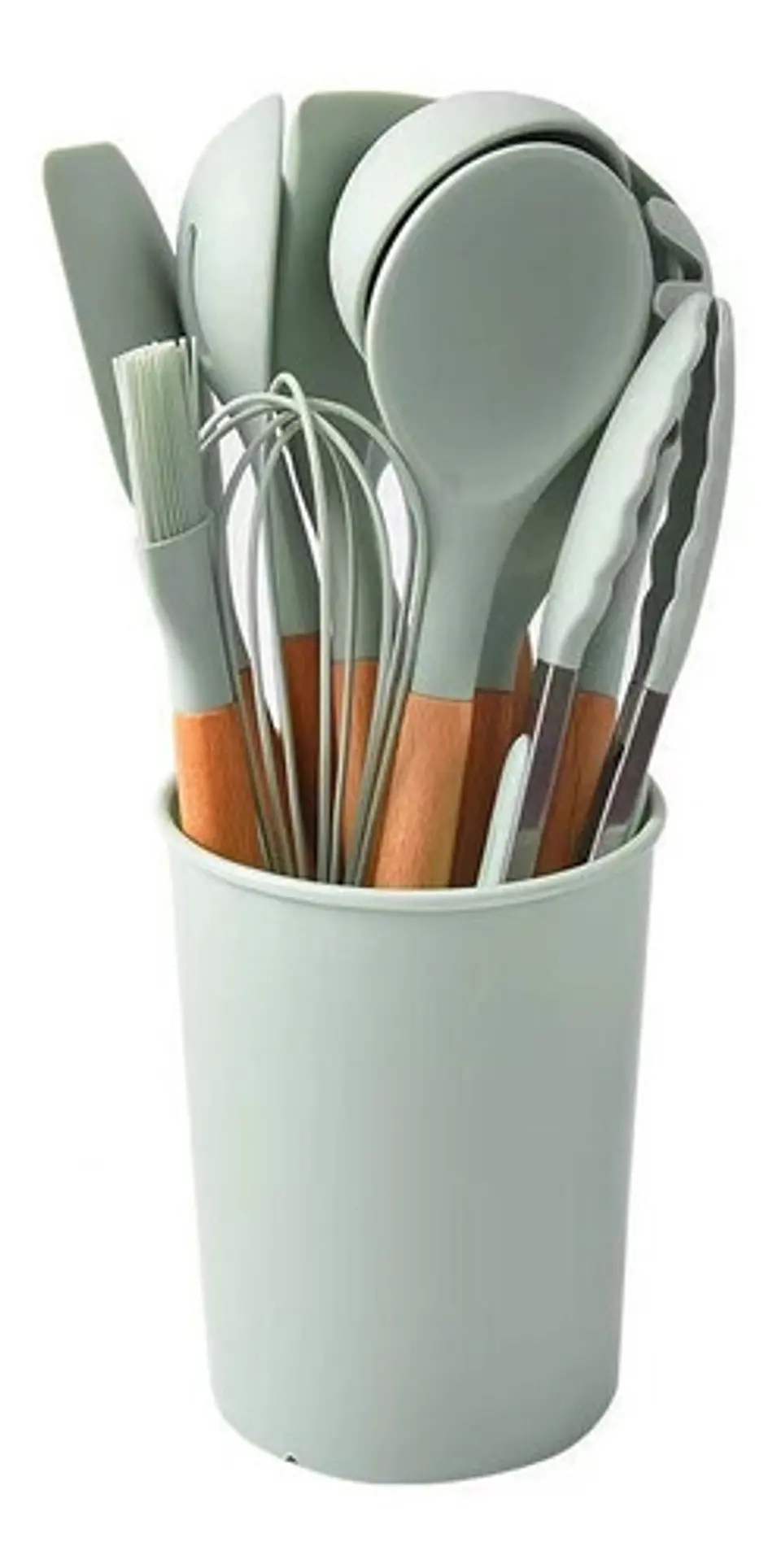 Set 11 Utensilios De Cocina Antiadherentes De Silicona  7