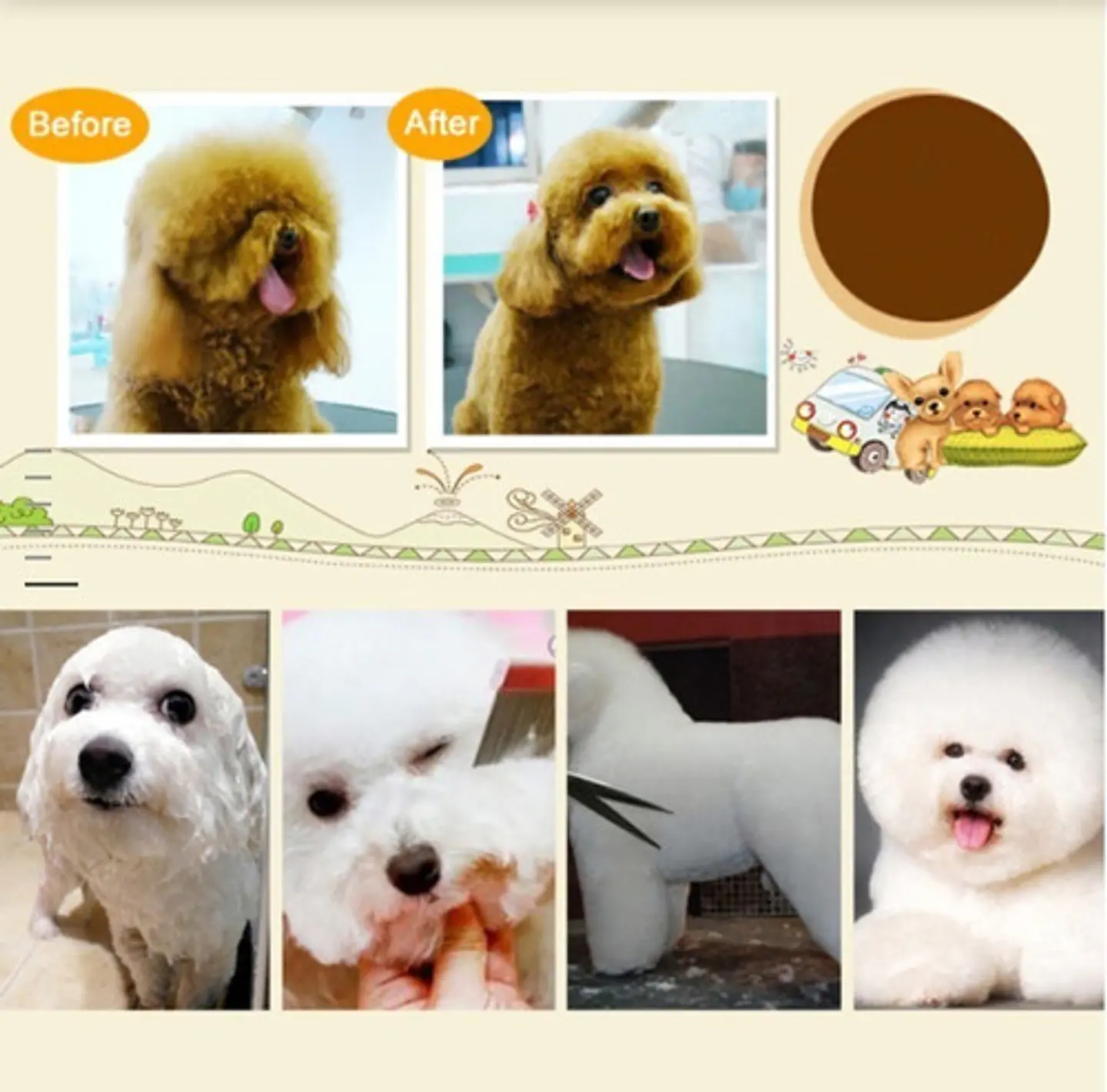 Máquina De Cortapelos Para Perros Y Mascotas 4