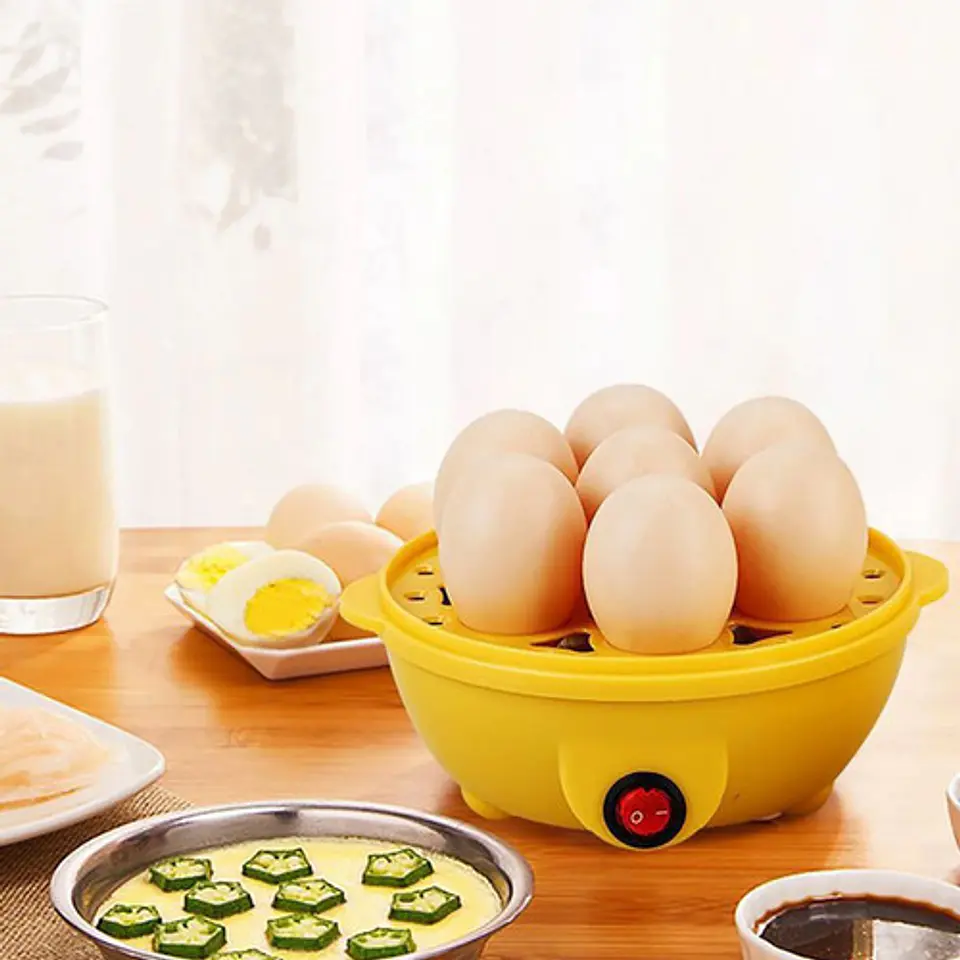 Máquina Hervidor Cocedor De Huevos Al Vapor 7 Huevos Gallina 2