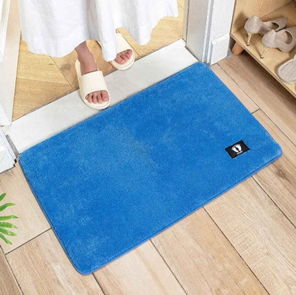 Alfombra Baño Microfibra 50 X 80 Cm Bajada Ducha Absorbente 7