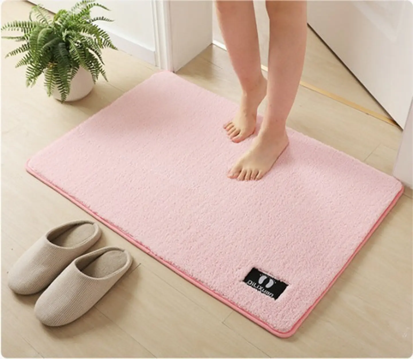 Alfombra Baño Microfibra 50 X 80 Cm Bajada Ducha Absorbente 14