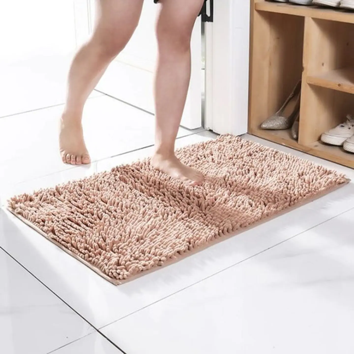 Alfombra Baño Microfibra 50 X 80 Cm Bajada Ducha Absorbente 15