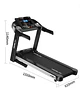 Trotadora Electrica Con Pantalla Home Fitness K600 - Miniatura 2