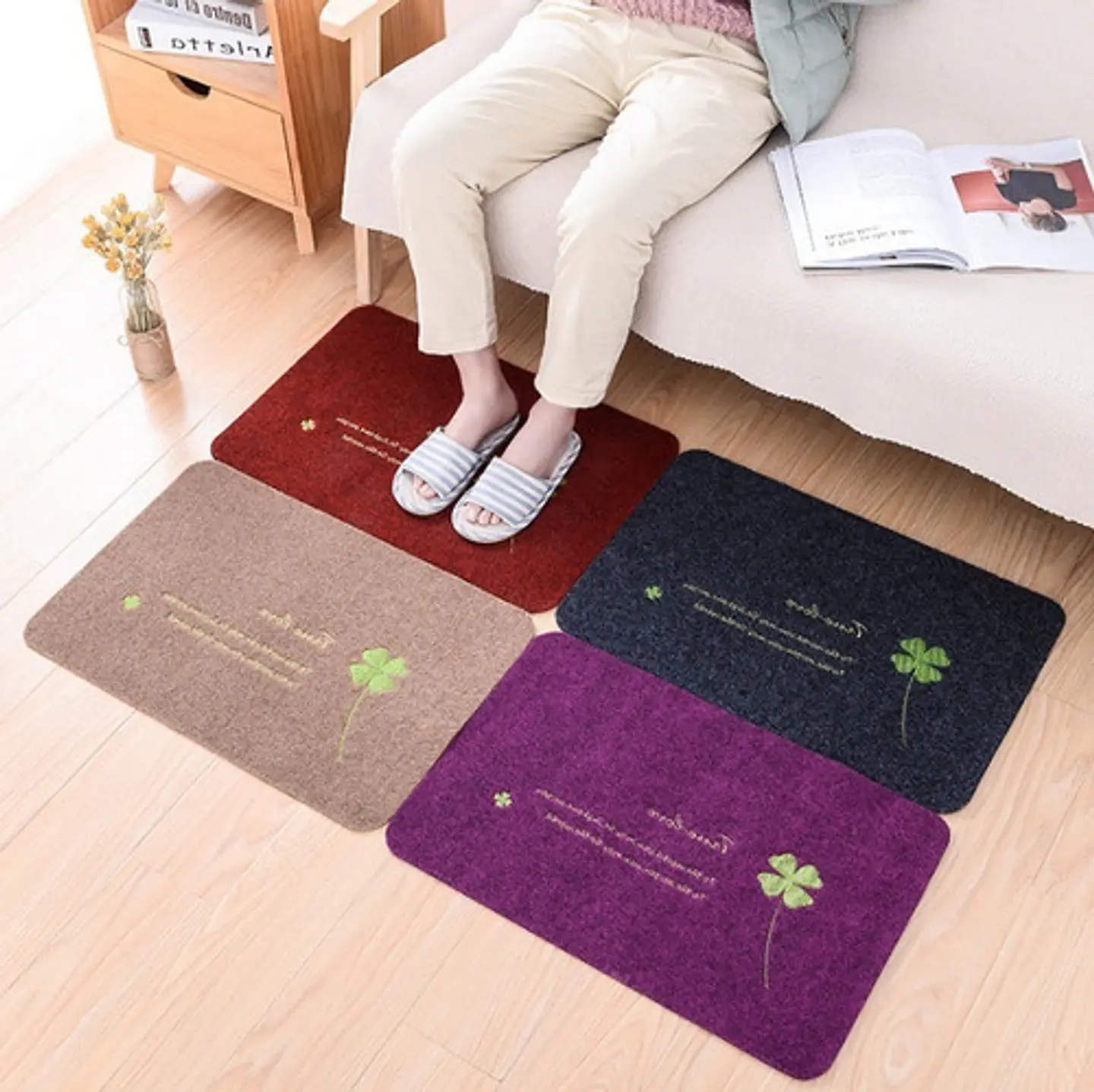 Alfombra Piso Limpiapiés 40 X 60 Cm 10