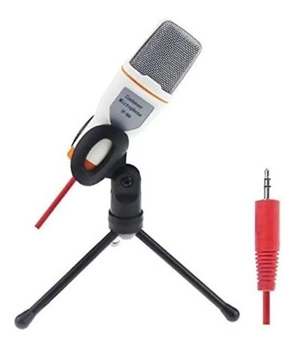Micrófono Sf 666 Condensador Omnidireccional Dc3.5mm Plug 2