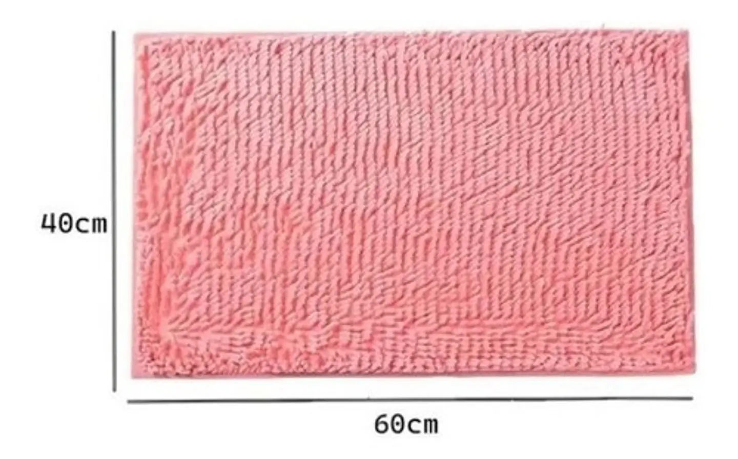 Alfombra Baño Microfibra 40 X 60 Cm Bajada Ducha Absorbente 27