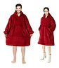 Manta Unisex Tipo Polerón Con Capucha Estilo Sherpa - Miniatura 2