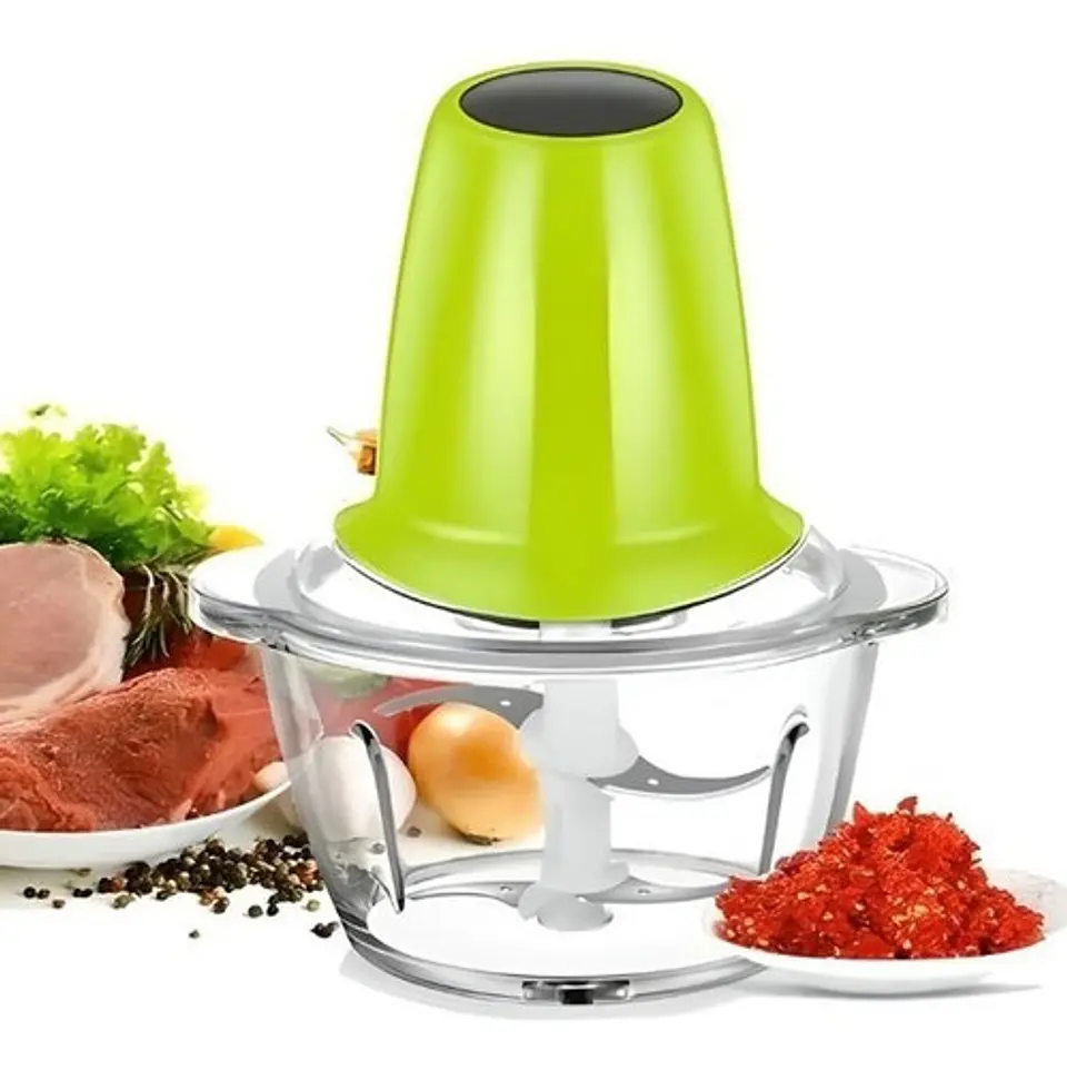 Picador De Verduras Carnes Cortador Fruta Multiuso Electrico 1