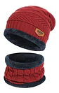 Set Calentador Gorro Mas Bufanda De Cuello Invierno Unisex - Miniatura 14
