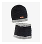 Set Calentador Gorro Mas Bufanda De Cuello Invierno Unisex - Miniatura 17