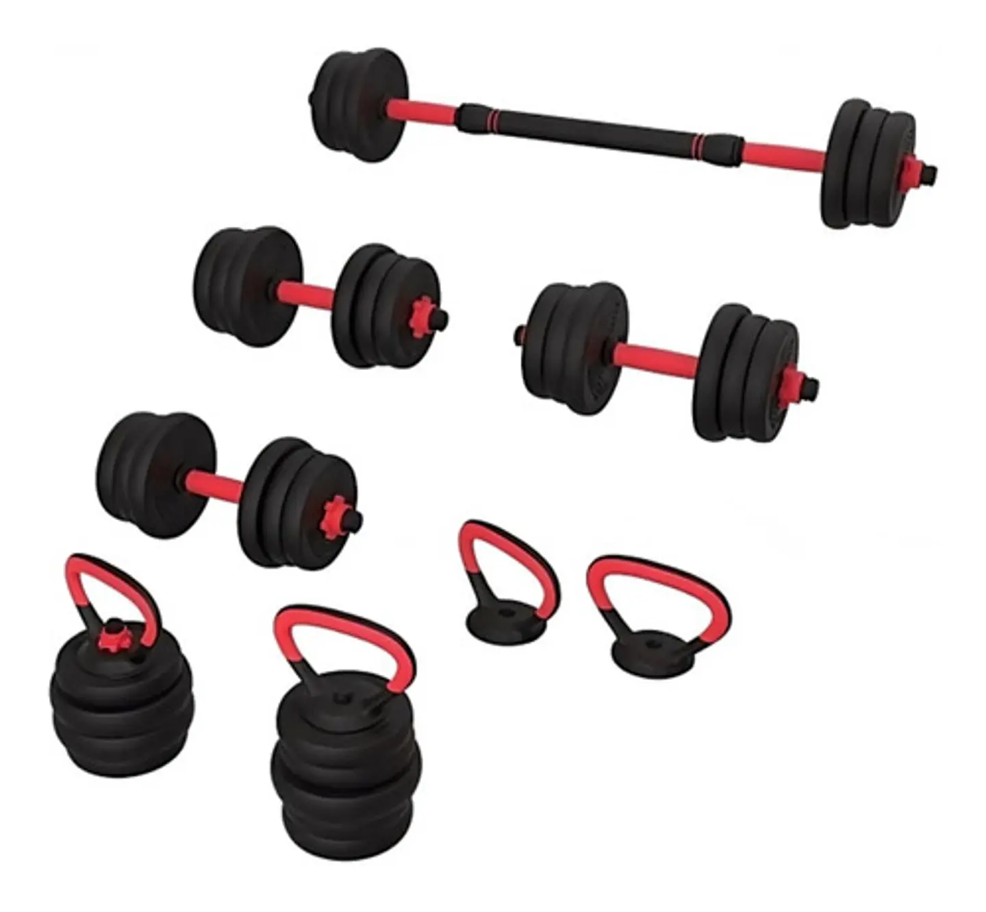 Set Mancuernas Ajustables De 30kg Total 3
