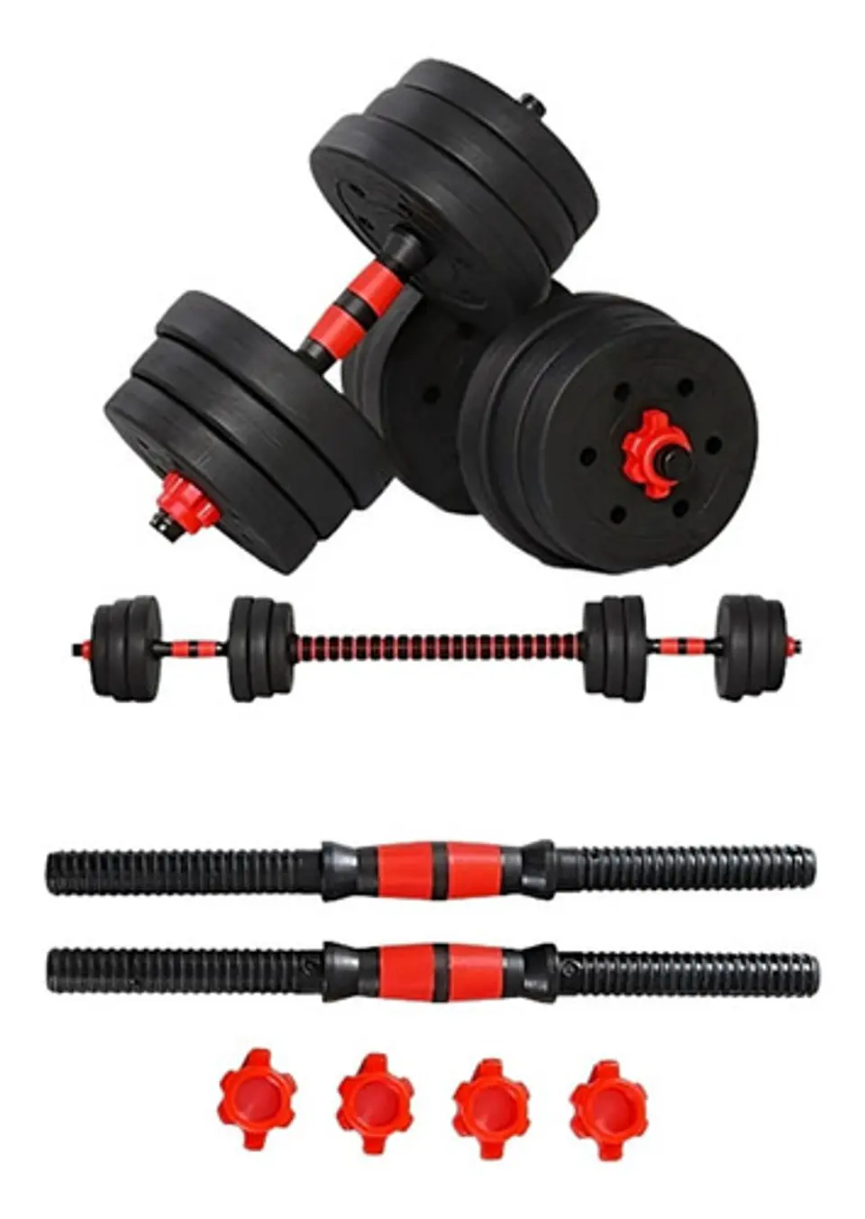 Set Mancuernas Ajustables De 30kg Total 4