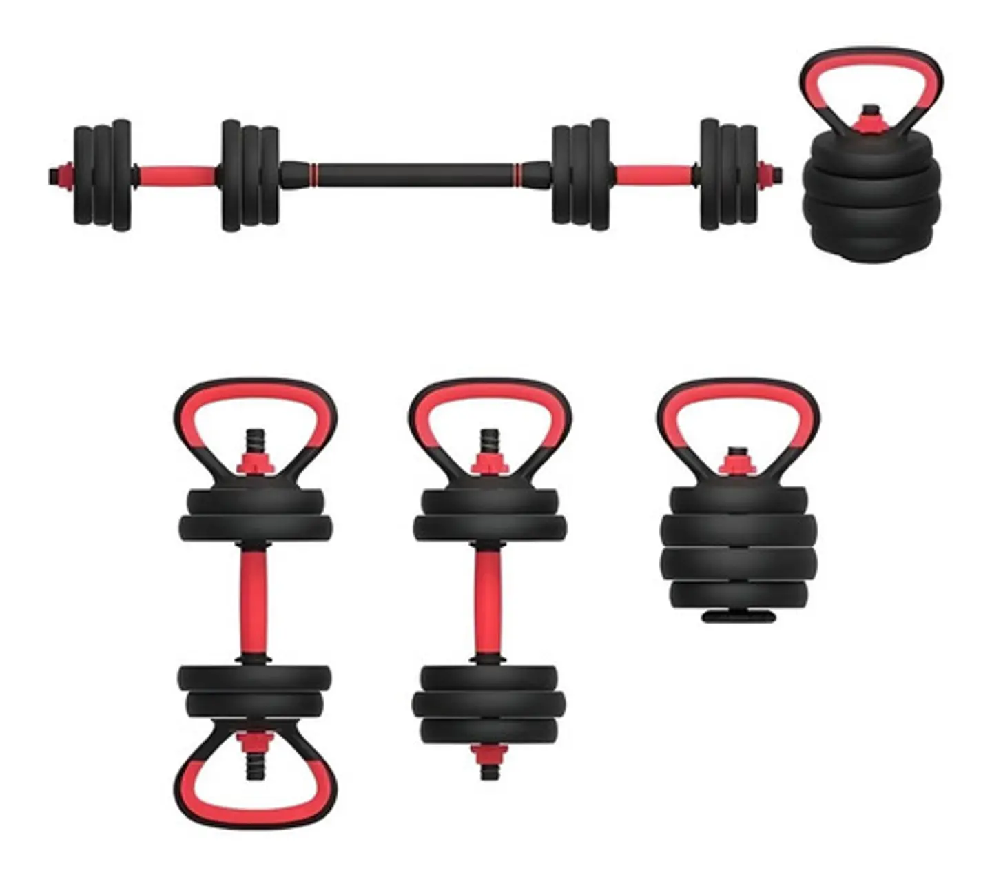 Set Mancuernas Ajustables De 30kg Total 5