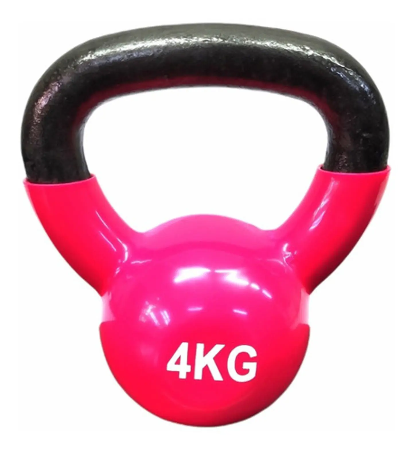 Pesa Rusa Kettlebell 4kg Acero Y Vinilo 1