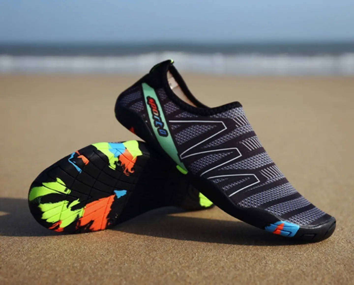 Zapatillas De Playa Zapatos De Natación Antideslizante 2