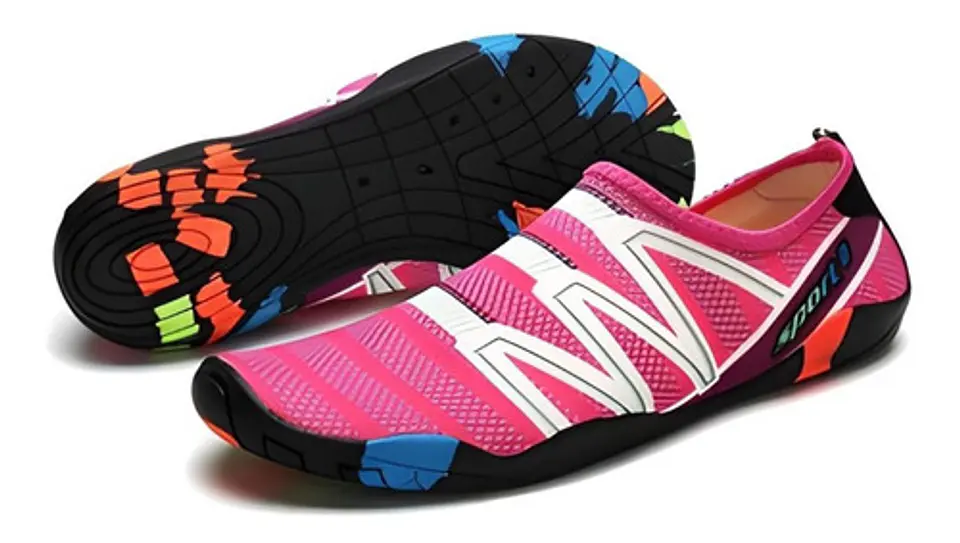 Zapatillas De Playa Zapatos De Natación Antideslizante 4