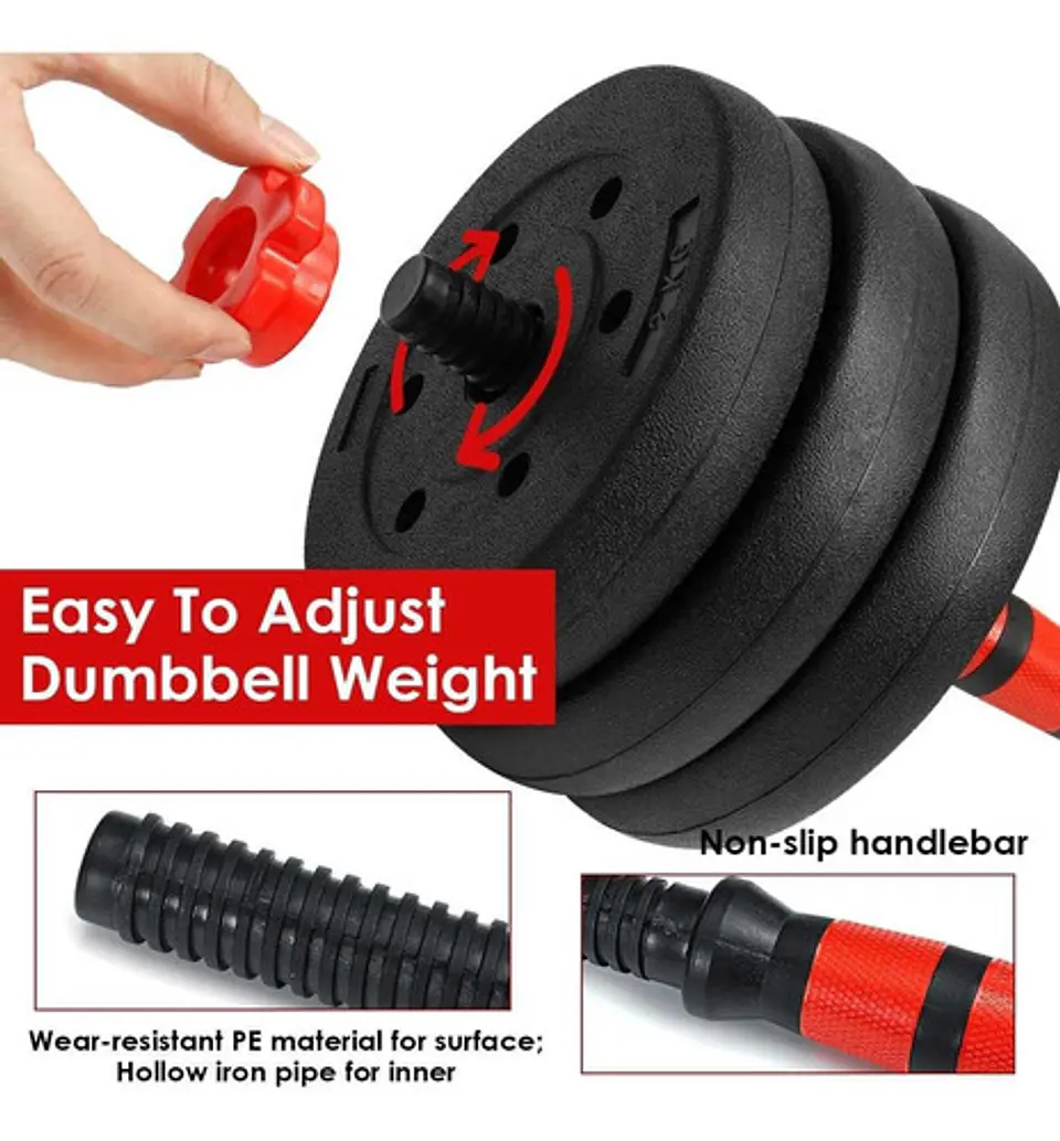 Set Mancuernas Ajustables De 20kg Total 5
