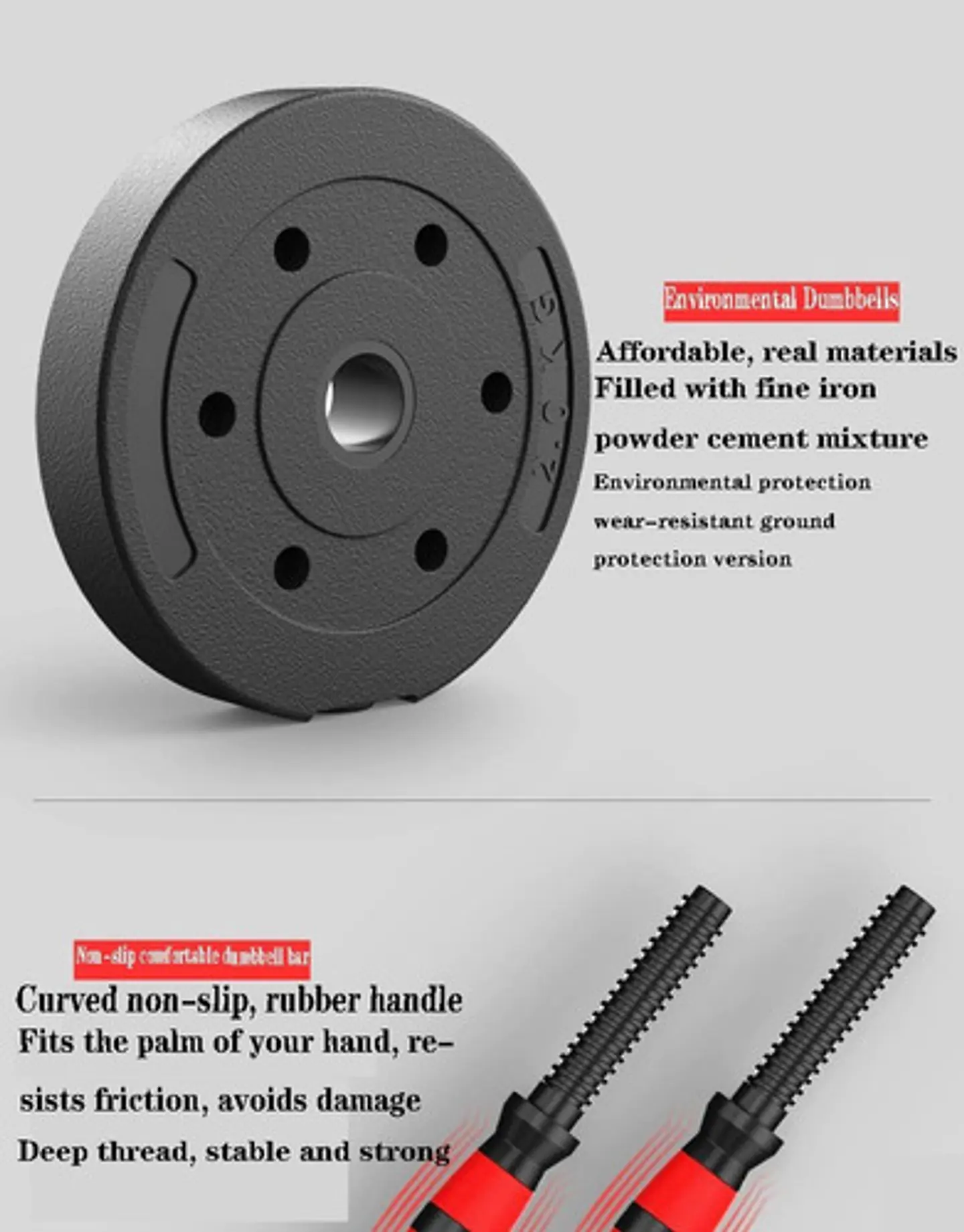 Set Mancuernas Ajustables De 20kg Total 6