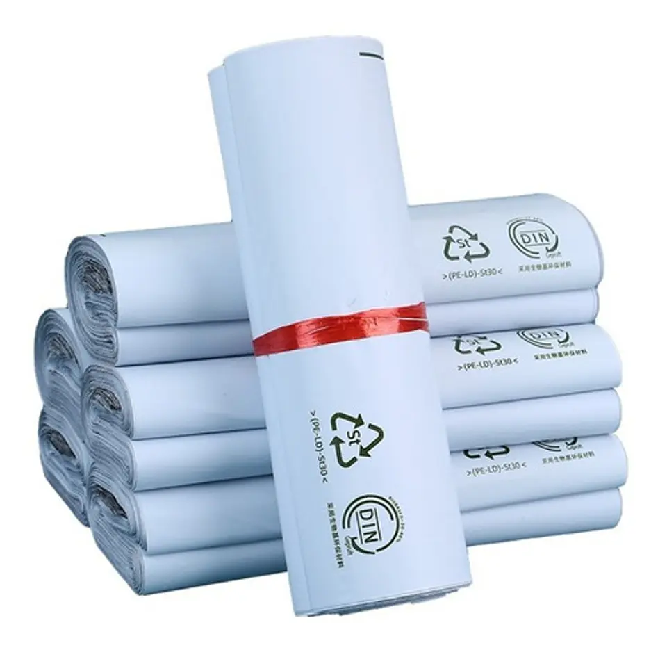 100 Bolsas Sobre Ecommerce Autoadhesivo 20x30 Biodegradable 1