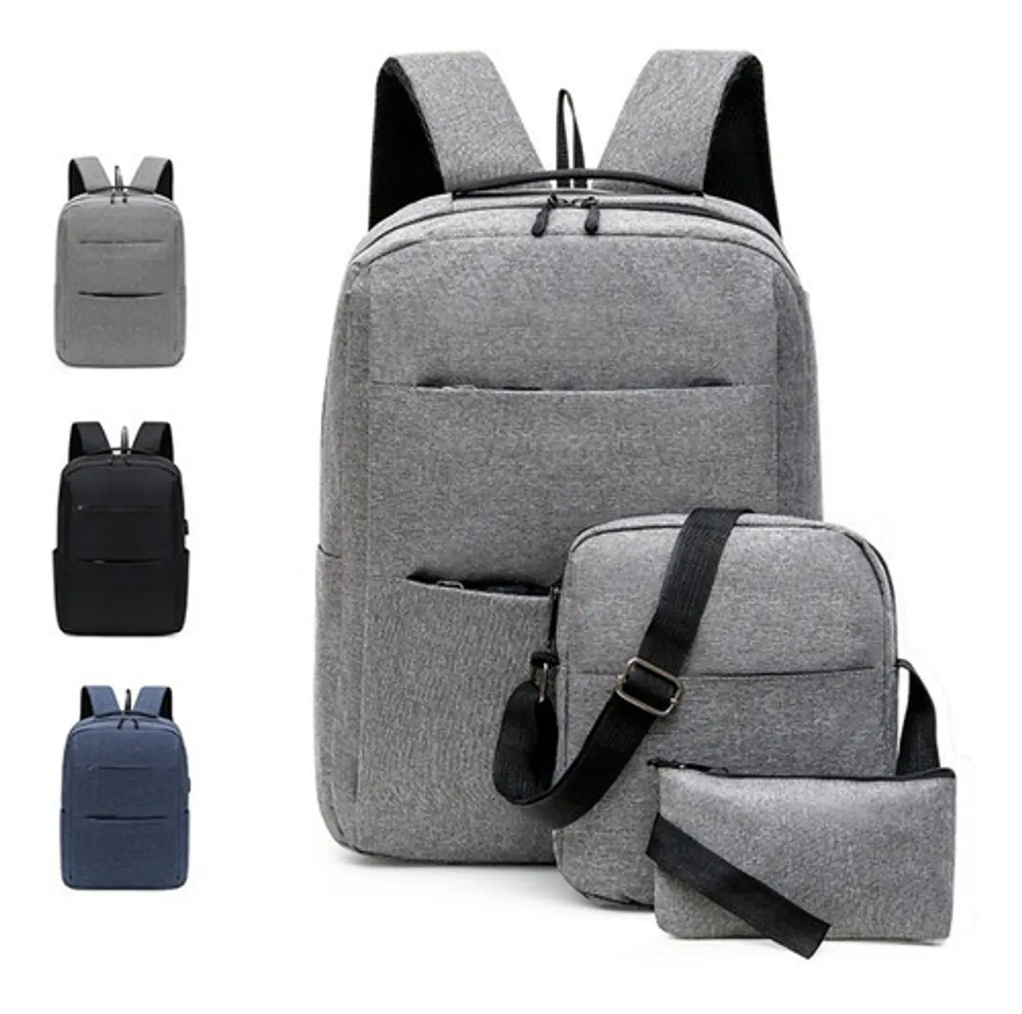 Mochila Computador Set 3 Piezas 2