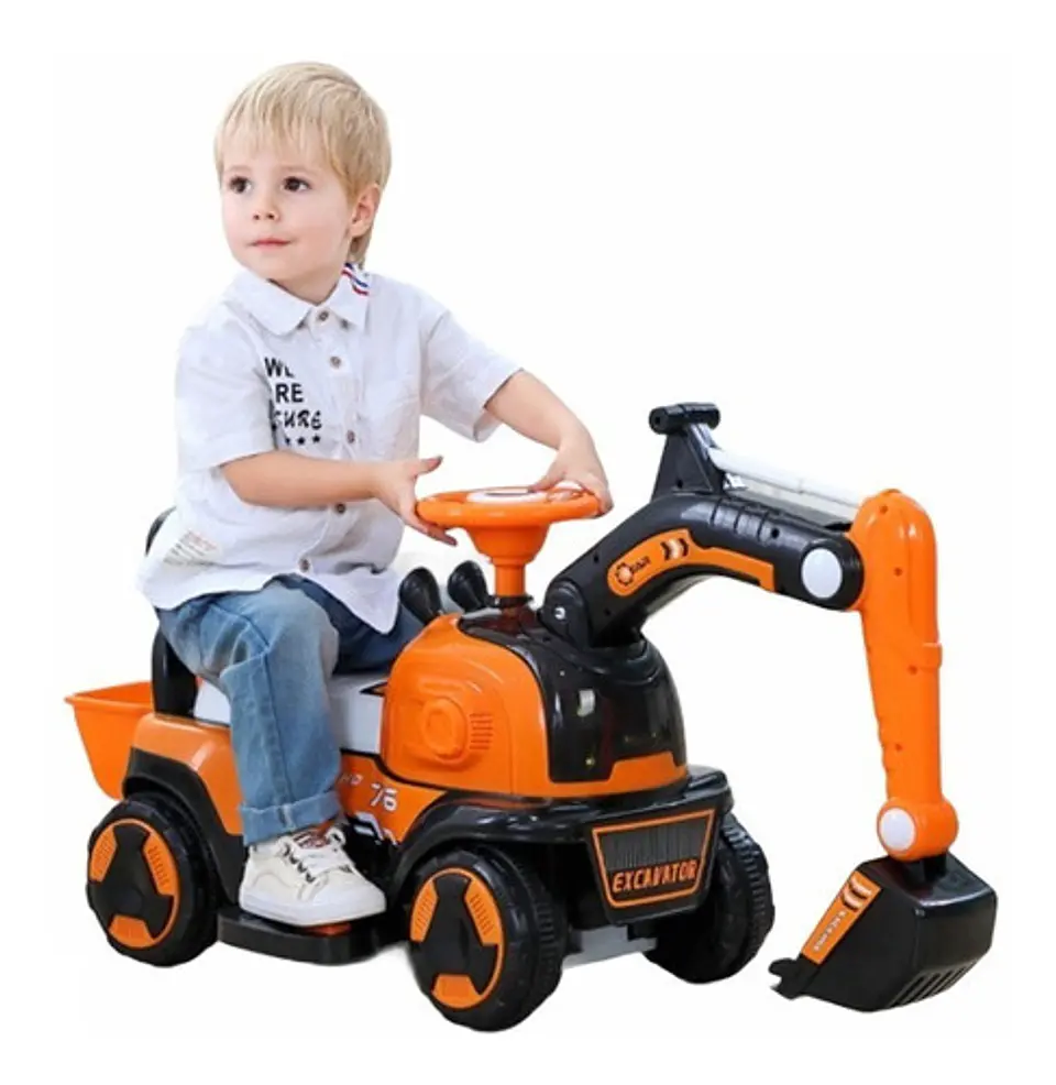Excavadora De Juguete Eléctrica Recargable Para Niños 1