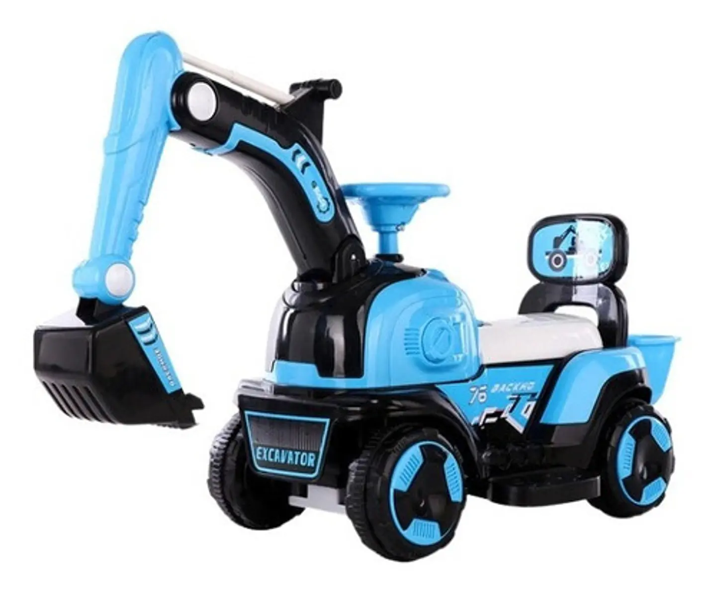 Excavadora De Juguete Eléctrica Recargable Para Niños 7