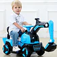 Excavadora De Juguete Eléctrica Recargable Para Niños - Miniatura 8