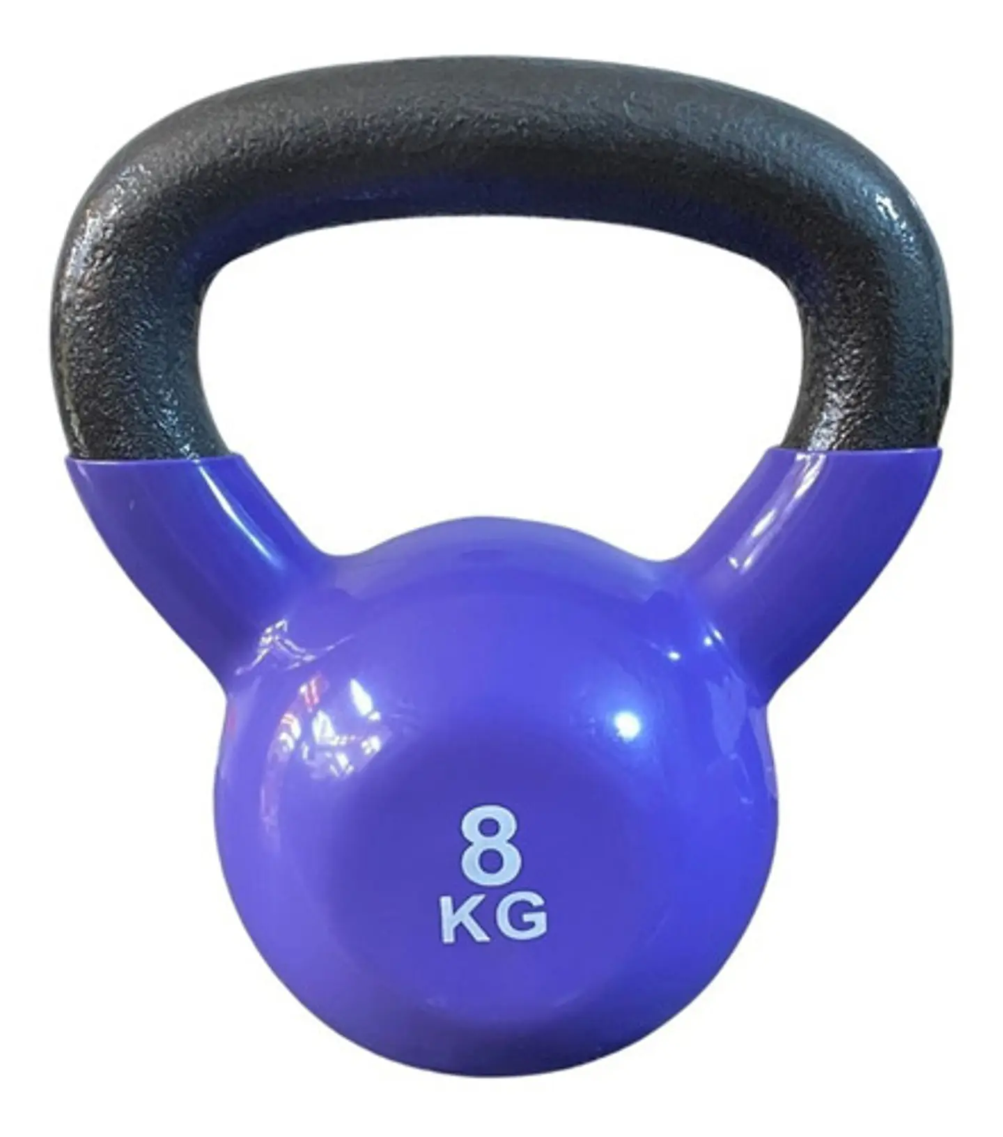 Pesa Rusa Kettlebell 8kg Acero Y Vinilo 4