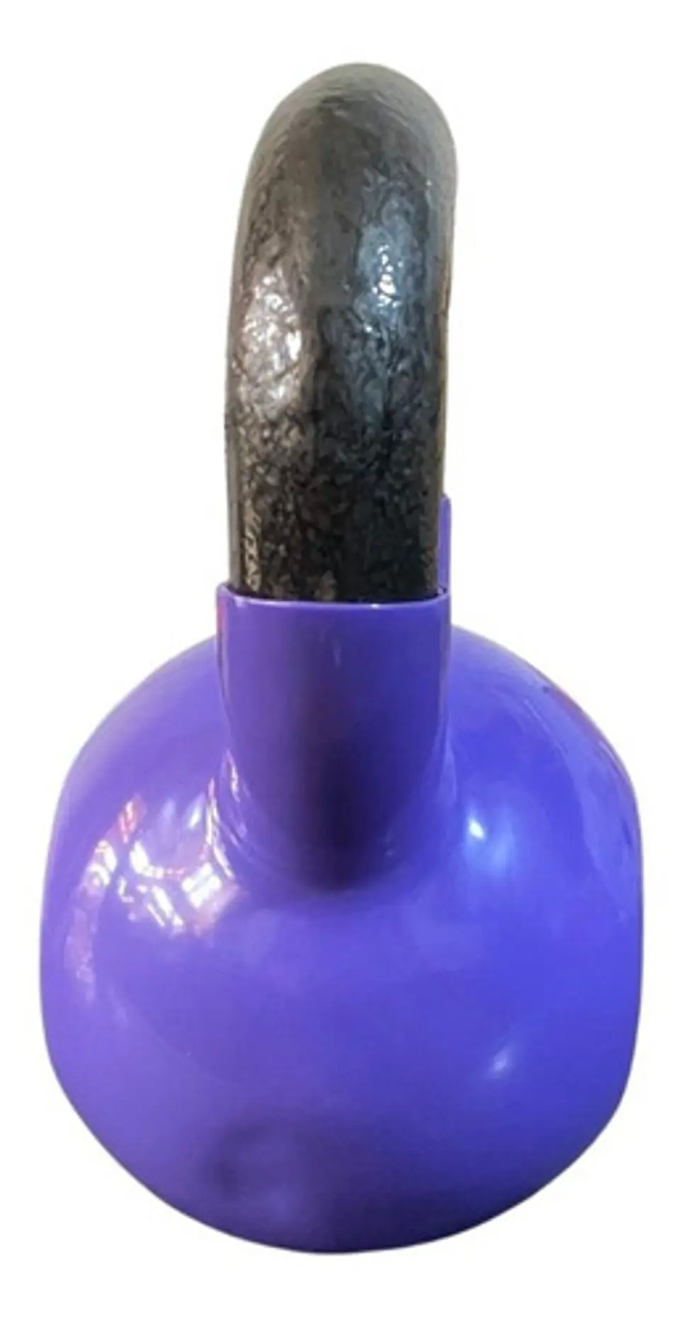 Pesa Rusa Kettlebell 8kg Acero Y Vinilo 5