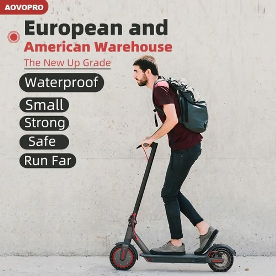 Scooter Eléctrico Monopatin Plegable 4