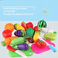 Juguete De Corte De Cocina De Frutas Y Verduras 29 Piezas - Miniatura 2