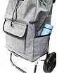 Carro De Compras Plegable Tela Impermeable - Miniatura 3