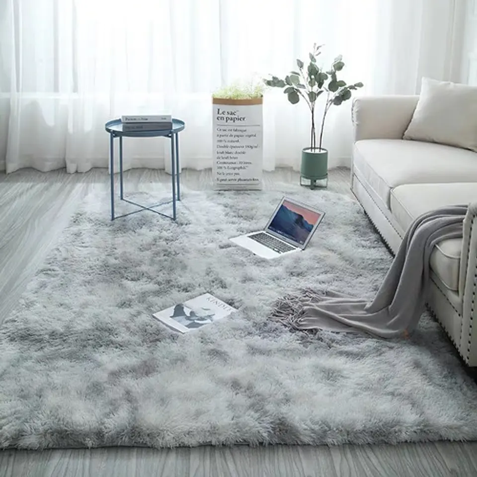 Alfombra Peludita Livianas 120 X 160 Cm 12