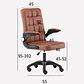 Silla De Oficina De Tela Altura Con Ajustable Y Ruedas - Miniatura 7